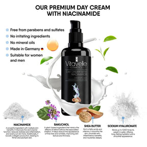 Day Cream with Niacinamide - Vitavelle Cosmetics USA