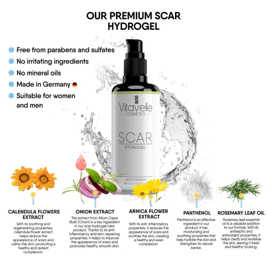 Scar Hydrogel - Vitavelle Cosmetics USA