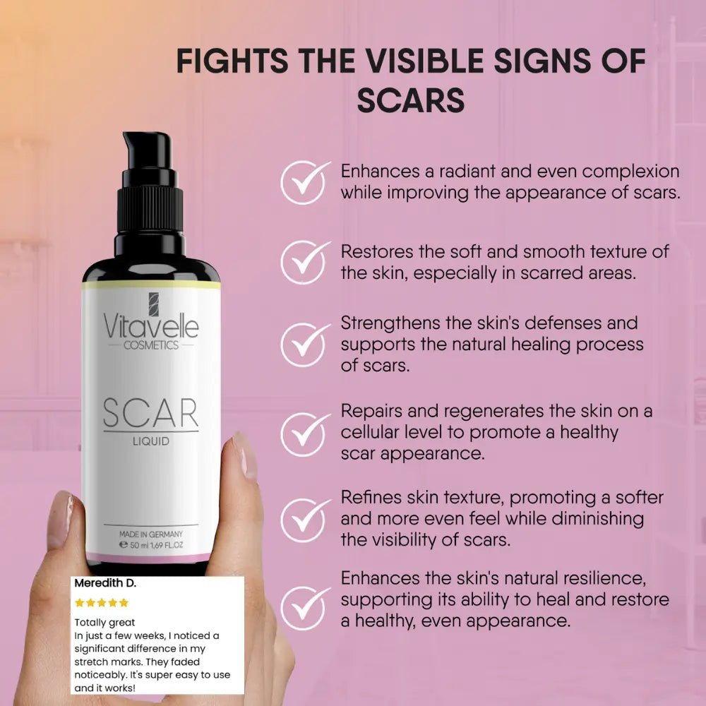 Scar Liquid - Vitavelle Cosmetics USA