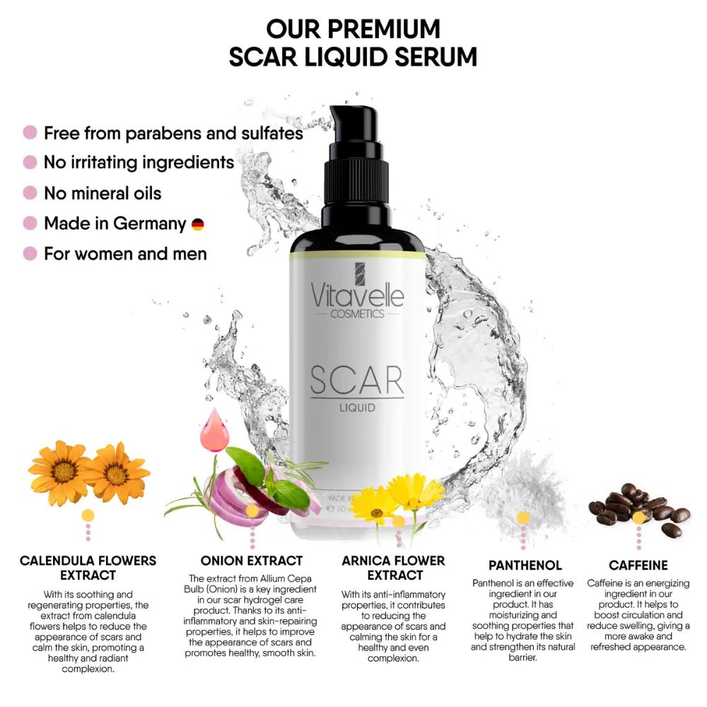 Scar Liquid - Vitavelle Cosmetics USA