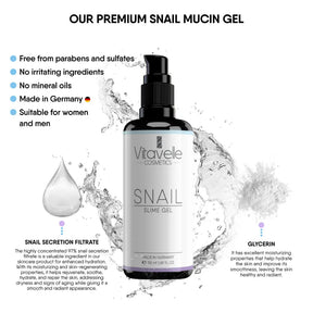 Snail Mucin Gel - Vitavelle Cosmetics USA