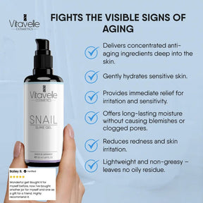 Snail Mucin Gel - Vitavelle Cosmetics USA