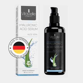 Hyaluronic Acid Serum with Aloe Vera - Vitavelle Cosmetics USA