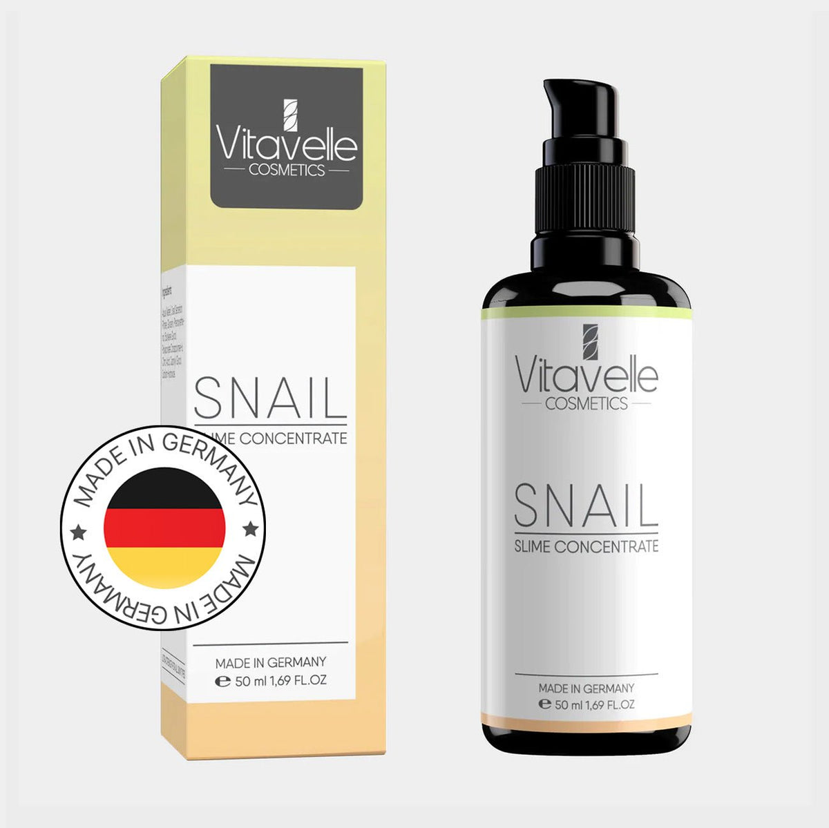 Snail Slime Concentrate - Vitavelle Cosmetics USA