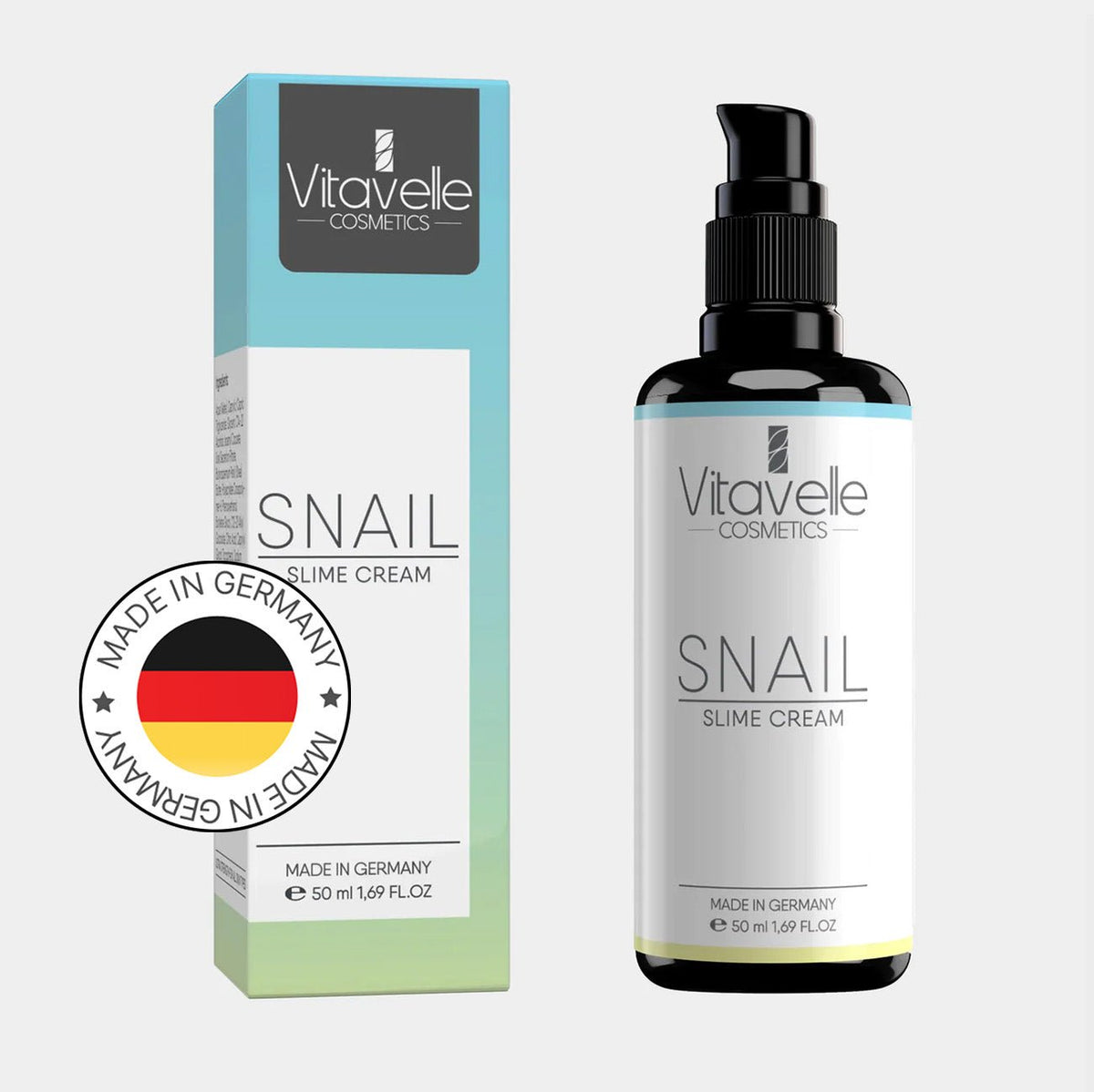 Snail Slime Cream - Vitavelle Cosmetics USA