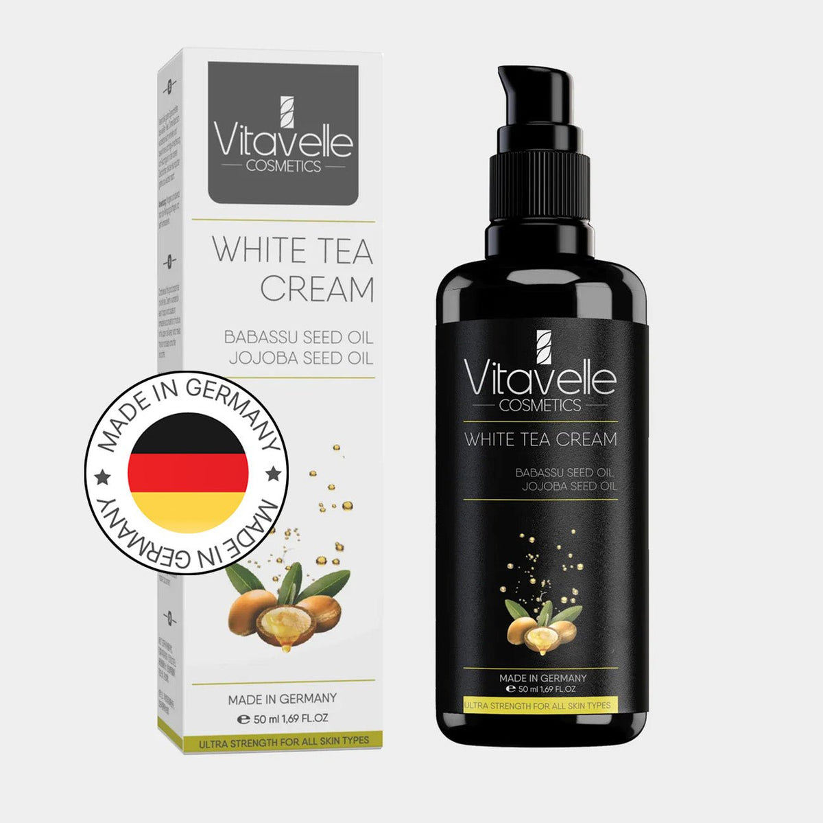 White Tea Cream - Vitavelle Cosmetics USA